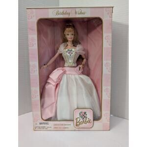 1998 Birthday Wishes Barbie Collector Edition 1st In Series Mattel #21128 New